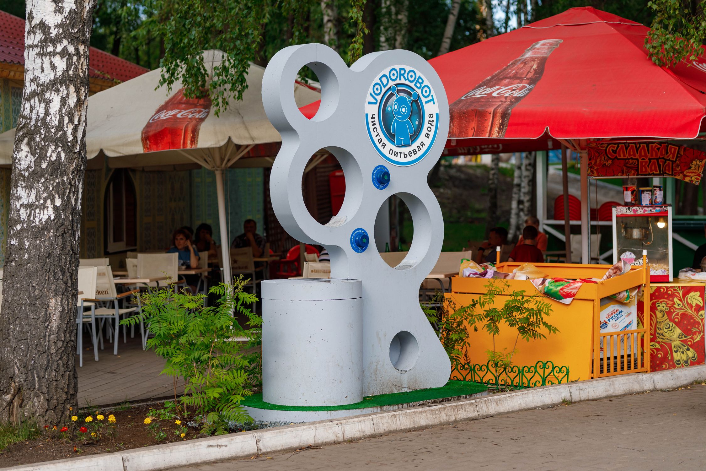 В ЦПКиО заработал первый в Екатеринбурге общественный питьевой фонтан