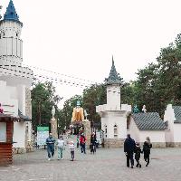 питьевой фонтан в центральном парке Гагарина