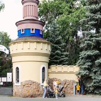 питьевой фонтан в городском саду Пушкина