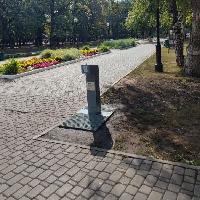 Питьевой фонтан в парке Гагарина
